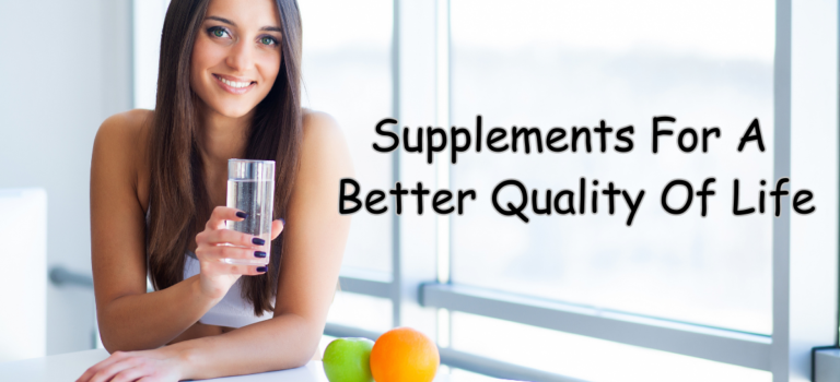 supplements for a better quality of life